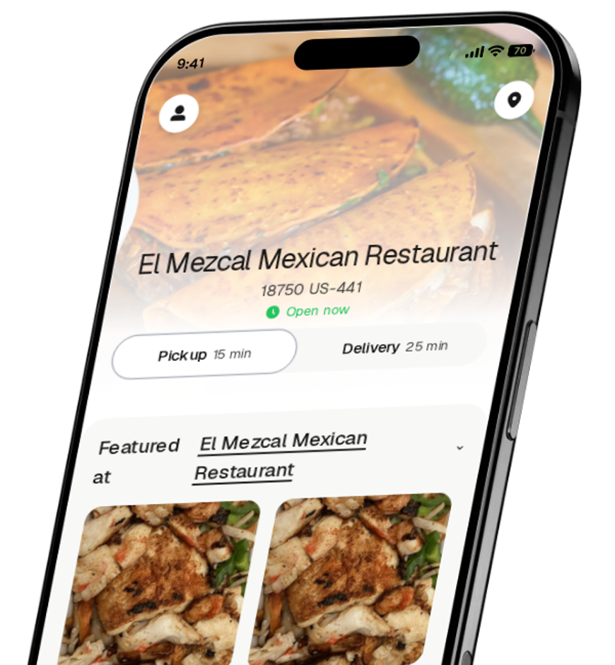 El Mezcal Mexican Restaurant app preview
