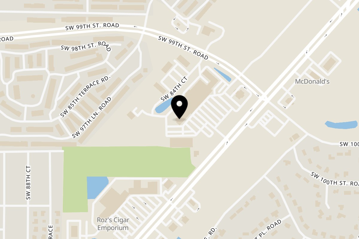 Map showing the location of El Mezcal Mexican Restaurant Ocala on 8449 SW State Rd 200 #147-149 in Ocala